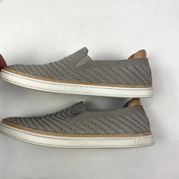 Ugg Sammy Metallic Chevron Sneaker 8 - Picture 7 of 10